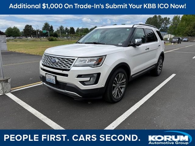 2017 Ford Explorer Platinum