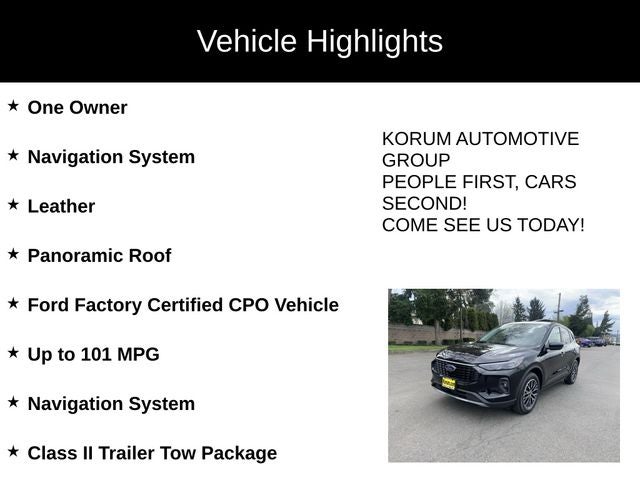 2023 Ford Escape Plug-In Hybrid Premium Package