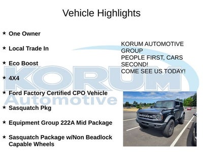 2024 Ford Bronco Big Bend
