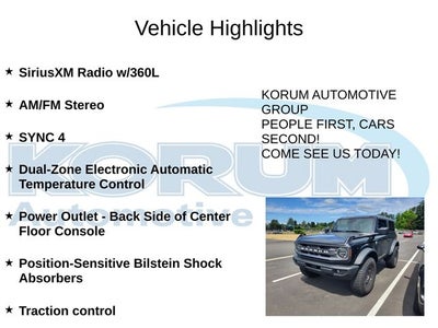 2024 Ford Bronco Big Bend