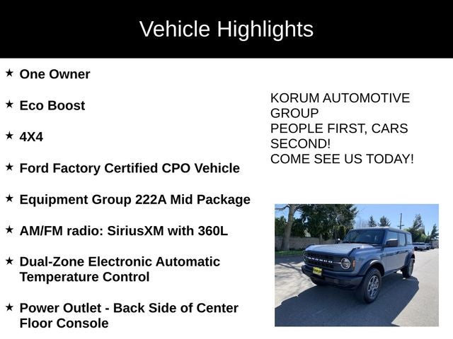 2025 Ford Bronco Big Bend