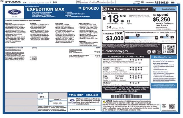 2024 Ford Expedition Max Platinum