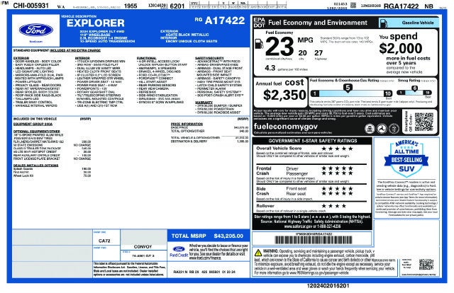 2024 Ford Explorer XLT