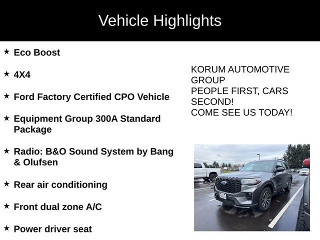 2025 Ford Explorer ST-Line