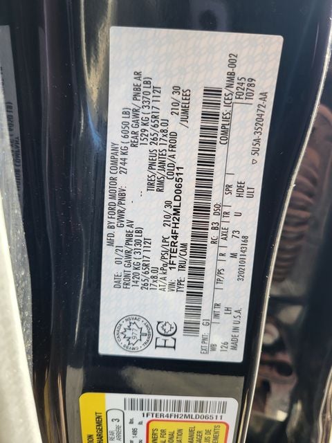 2021 Ford Ranger XLT