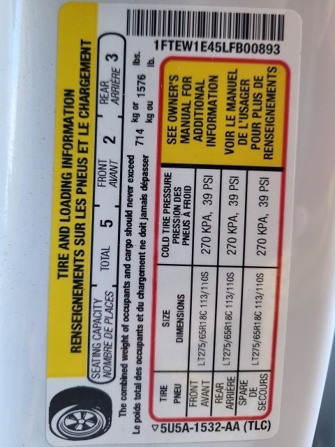 2020 Ford F-150 Lariat