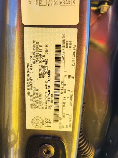 2025 Ford F-150 Tremor