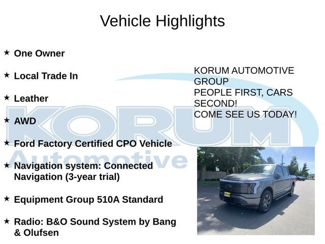 2022 Ford F-150 Lightning Lariat