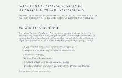 2022 Lincoln Nautilus Standard