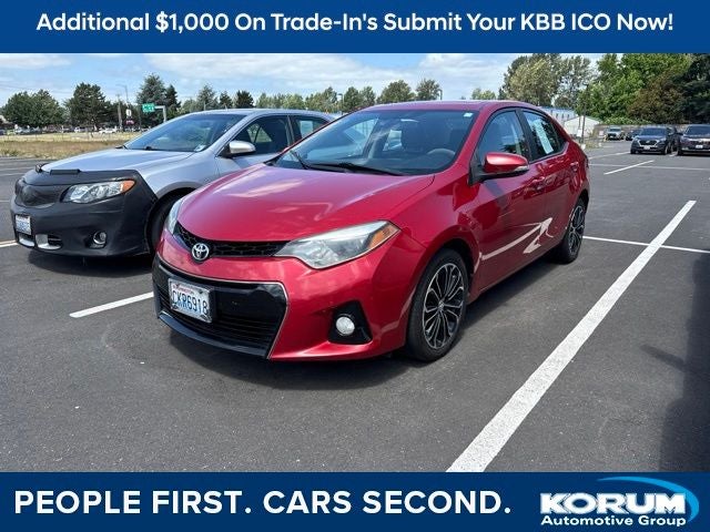 2015 Toyota Corolla S Plus