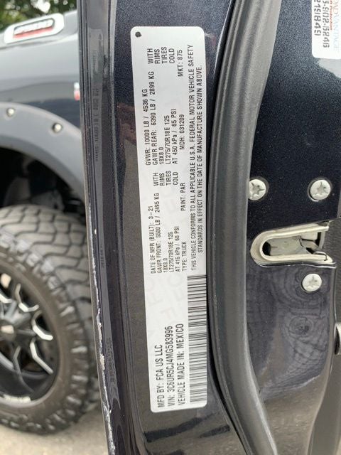 2021 RAM 2500 Tradesman