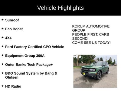 2025 Ford Bronco Sport Outer Banks