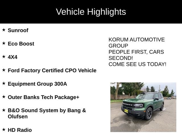 2025 Ford Bronco Sport Outer Banks