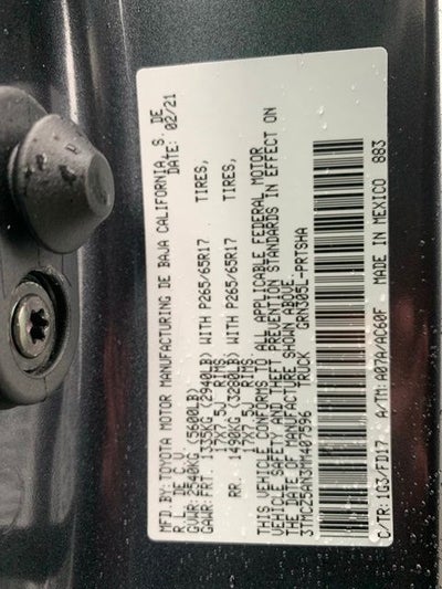 2021 Toyota Tacoma TRD Sport V6