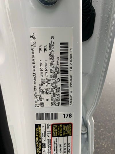 2025 Toyota Tacoma SR5