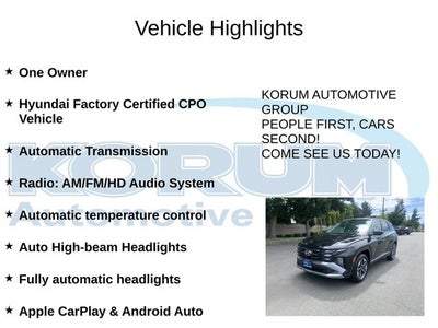 2025 Hyundai TUCSON SEL
