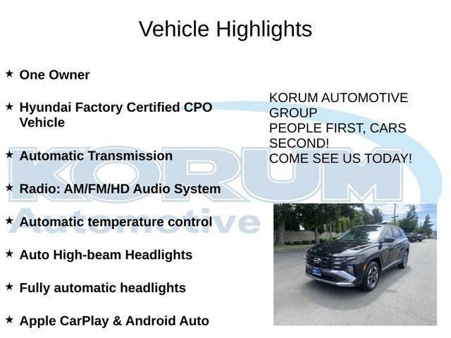 2025 Hyundai TUCSON SEL