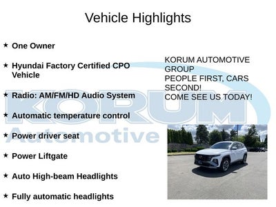 2025 Hyundai TUCSON SEL