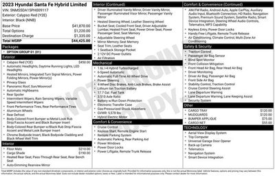 2023 Hyundai SANTA FE HYBRID Limited