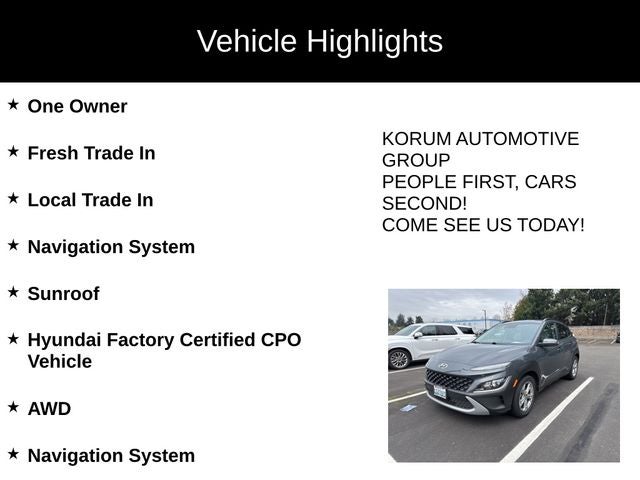 2023 Hyundai KONA SEL