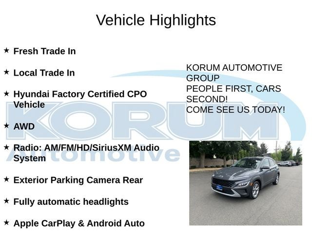 2023 Hyundai KONA SEL