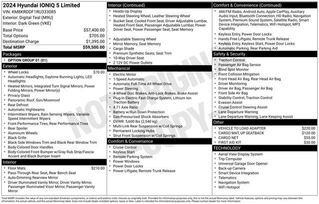 2024 Hyundai IONIQ 5 Limited