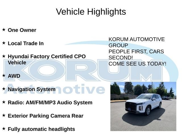 2025 Hyundai PALISADE SE