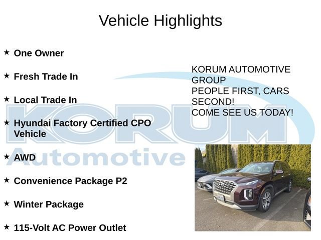 2021 Hyundai PALISADE SEL
