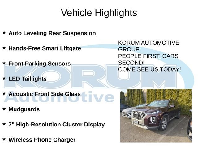2021 Hyundai PALISADE SEL