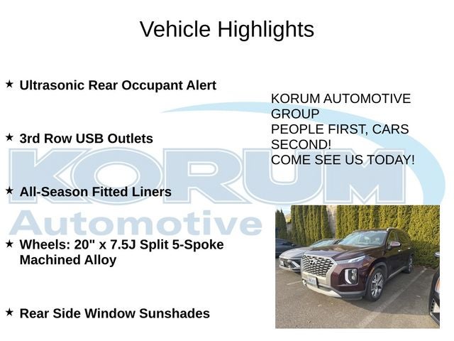 2021 Hyundai PALISADE SEL