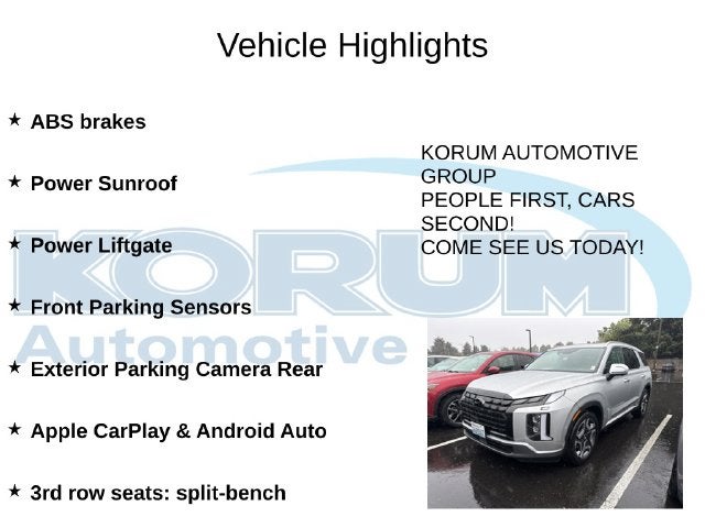 2023 Hyundai PALISADE SEL