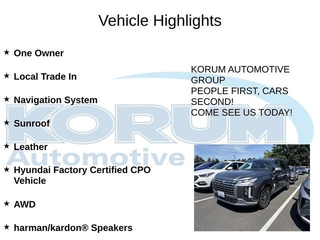 2024 Hyundai PALISADE Calligraphy