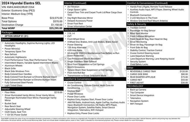 2024 Hyundai ELANTRA SEL