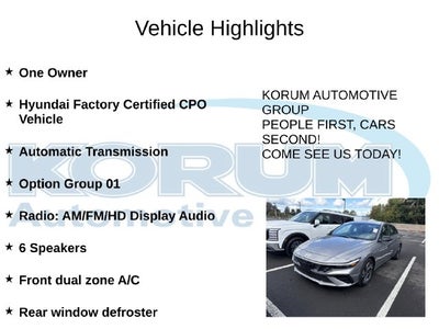 2025 Hyundai ELANTRA SEL Sport