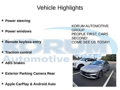2025 Hyundai ELANTRA SEL Sport