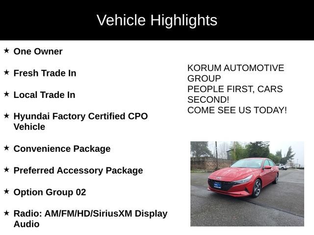 2023 Hyundai ELANTRA SEL