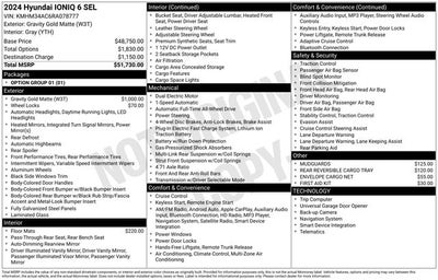 2024 Hyundai IONIQ 6 SEL