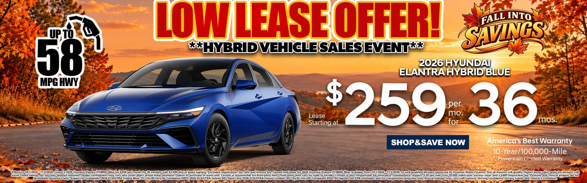 Elantra Hybrid Lease