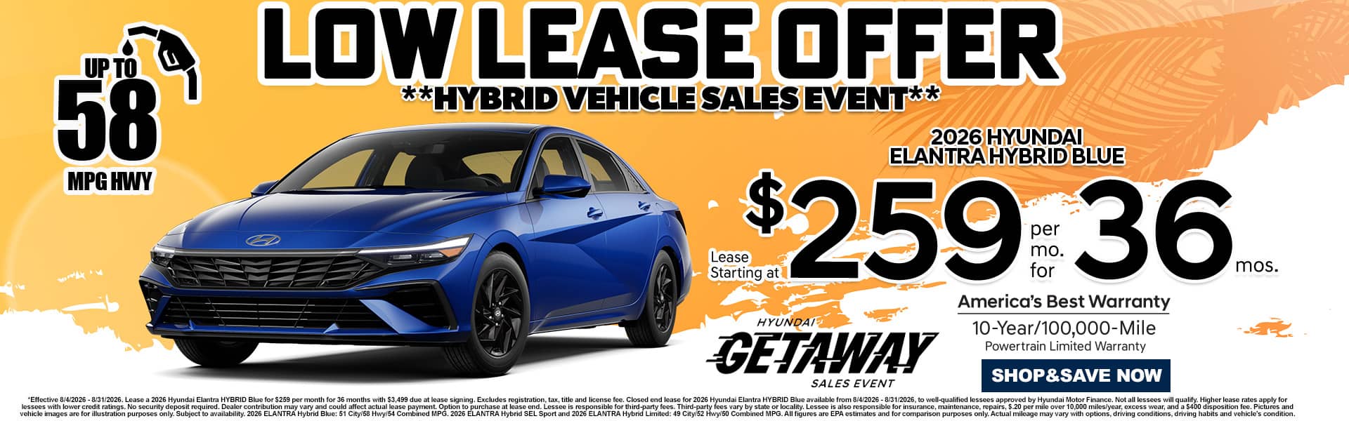 Elantra Hybrid Lease