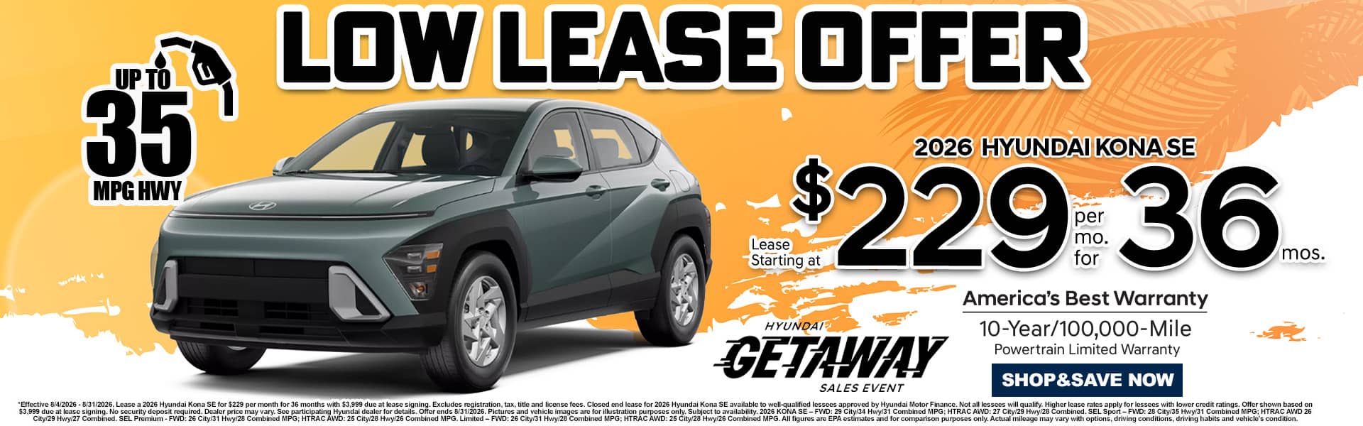 KONA Lease