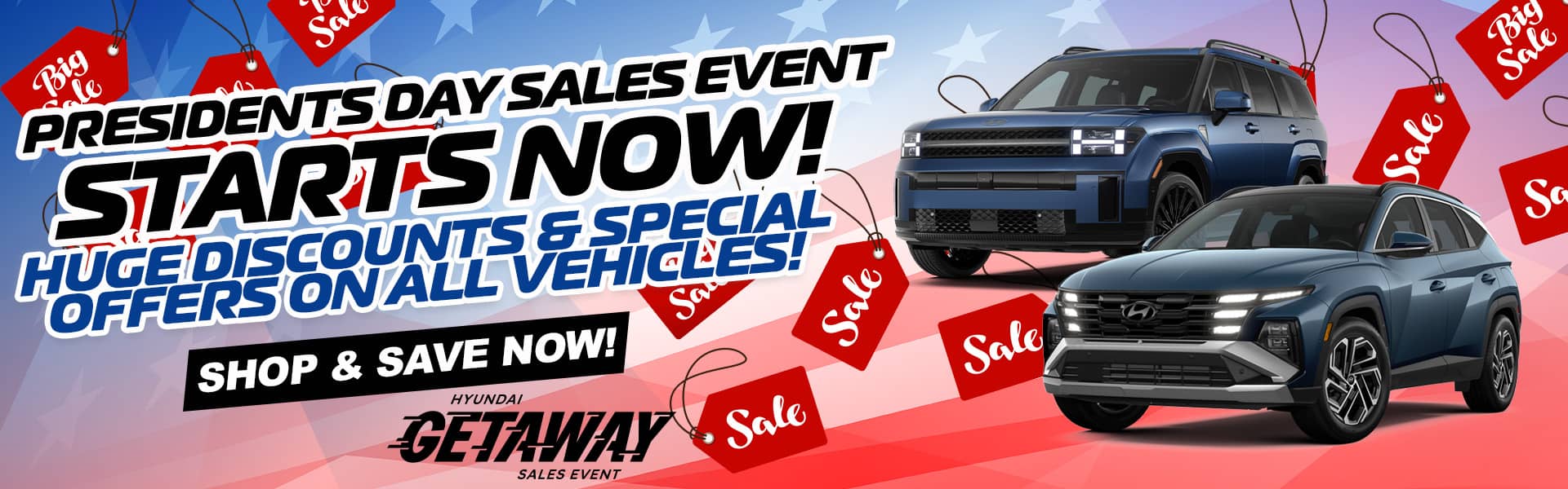 Presidents Day Sales Event Starts Now