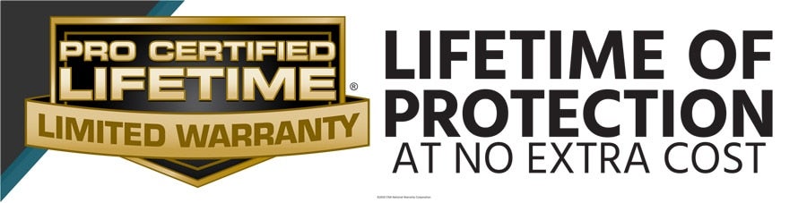 Lifetime of protection at no extra cost